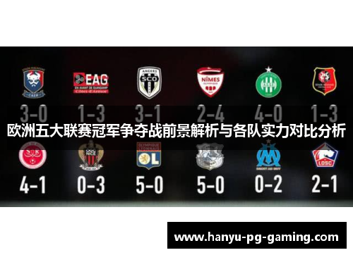 欧洲五大联赛冠军争夺战前景解析与各队实力对比分析